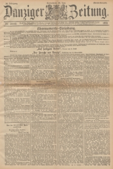 Danziger Zeitung. Jg.36, Nr. 20193 (24 Juni 1893) - Abend-Ausgabe. + dod.