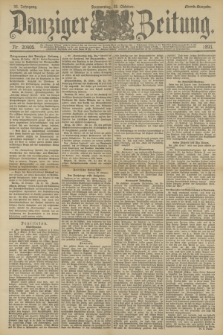 Danziger Zeitung. Jg.36, Nr. 20405 (26 Oktober 1893) - Abend-Ausgabe. + dod.