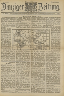 Danziger Zeitung. Jg.36, Nr. 20484 (13 Dezember 1893) - Morgen-Ausgabe. + dod.