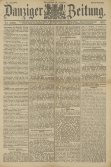 Danziger Zeitung. Jg.36, Nr. 20491 (16 Dezember 1893) - Abend-Ausgabe. + dod.