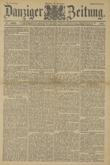Danziger Zeitung. Jg.36, Nr. 20493 (18 Dezember 1893) - Abend-Ausgabe. + dod.