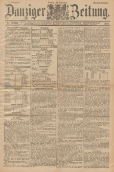 Danziger Zeitung. Jg.36, Nr. 20509 (29 Dezember 1893) - Morgen-Ausgabe.