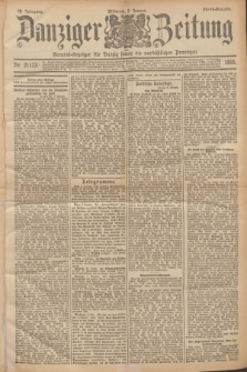 Danziger Zeitung : General-Anzeiger für Danzig sowie die nordöstlichen Provinzen. Jg.38, Nr. 21124 (2 Januar 1895) - Abend=Ausgabe. + dod.