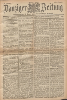 Danziger Zeitung : General-Anzeiger für Danzig sowie die nordöstlichen Provinzen. Jg.38, Nr. 21132 (7 Januar 1895) - Abend-Ausgabe. + dod.