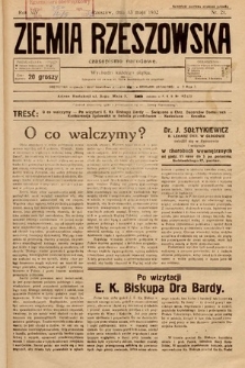 Ziemia Rzeszowska : czasopismo narodowe. 1932, nr 21