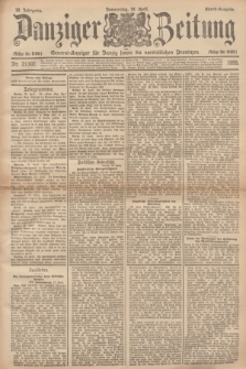 Danziger Zeitung : General-Anzeiger für Danzig sowie die nordöstlichen Provinzen. Jg.38, Nr. 21302 (18 April 1895) - Abend-Ausgabe. + dod.