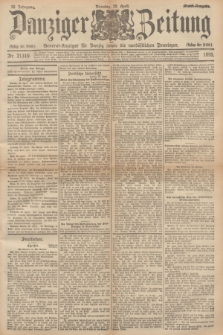 Danziger Zeitung : General-Anzeiger für Danzig sowie die nordöstlichen Provinzen. Jg.38, Nr. 21310 (23 April 1895) - Abend-Ausgabe. + dod.