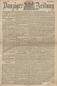 Danziger Zeitung : General-Anzeiger für Danzig sowie die nordöstlichen Provinzen. Jg.38, Nr. 21356 (20 Mai 1895) - Abend-Ausgabe. + dod.