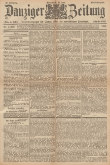 Danziger Zeitung : General-Anzeiger für Danzig sowie die nordöstlichen Provinzen. Jg.38, Nr. 21398 (15 Juni 1895) - Abend=Ausgabe. + dod.
