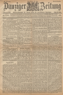 Danziger Zeitung : General-Anzeiger für Danzig sowie die nordöstlichen Provinzen. Jg.38, Nr. 21422 (29 Juni 1895) - Abend=Ausgabe. + dod.