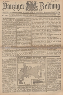 Danziger Zeitung : General-Anzeiger für Danzig sowie die nordöstlichen Provinzen. Jg.39, Nr. 22527 (21 April 1897) - Morgen-Ausgabe.