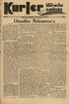 Kurjer Literacko-Naukowy. 1935, nr 4