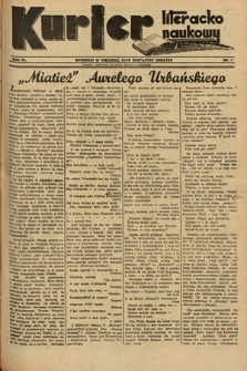 Kurjer Literacko-Naukowy. 1935, nr 7