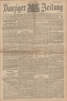 Danziger Zeitung : General-Anzeiger für Danzig sowie die nordöstlichen Provinzen. Jg.39, Nr. 22675 (18 Juli 1897) - Morgen-Ausgabe. + dod.