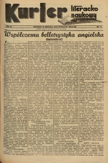 Kurjer Literacko-Naukowy. 1935, nr 11