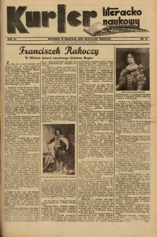 Kurjer Literacko-Naukowy. 1935, nr 13