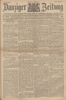 Danziger Zeitung : General-Anzeiger für Danzig sowie die nordöstlichen Provinzen. Jg.39, Nr. 22760 (6. September 1897) - Abend Ausgabe + dod.