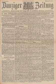 Danziger Zeitung : General-Anzeiger für Danzig sowie die nordöstlichen Provinzen. Jg.39, Nr. 22923 (11 Dezember 1897) - Morgen-Ausgabe.