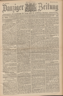 Danziger Zeitung : General-Anzeiger für Danzig sowie die nordöstlichen Provinzen. Jg.40, Nr. 22962 (5 Januar 1898) - Abend-Ausgabe. + dod.