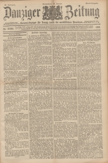 Danziger Zeitung : General-Anzeiger für Danzig sowie die nordöstlichen Provinzen. Jg.40, Nr. 22980 (15 Januar 1898) - Abend-Ausgabe. + dod.