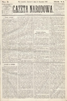 Gazeta Narodowa. 1867, nr 2