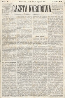 Gazeta Narodowa. 1867, nr 7