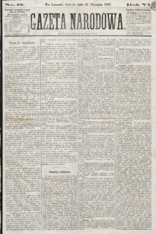 Gazeta Narodowa. 1867, nr 10