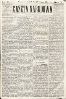 Gazeta Narodowa. 1867, nr 11
