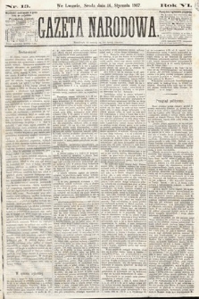 Gazeta Narodowa. 1867, nr 13