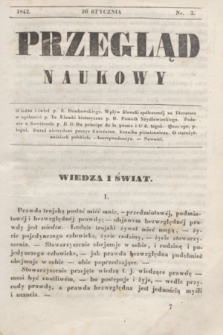 Przegląd Naukowy. 1842, nr 3 (20 stycznia)
