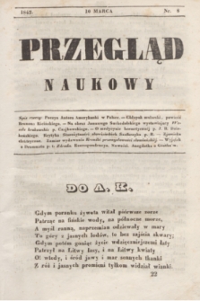 Przegląd Naukowy. 1842, nr 8 (10 marca)