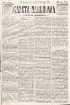 Gazeta Narodowa. 1867, nr 15