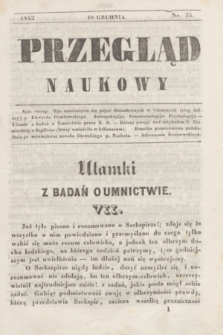 Przegląd Naukowy. 1842, nr 35 (10 grudnia)