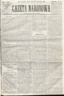 Gazeta Narodowa. 1867, nr 19