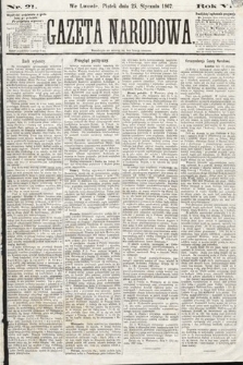 Gazeta Narodowa. 1867, nr 21