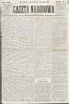 Gazeta Narodowa. 1867, nr 22