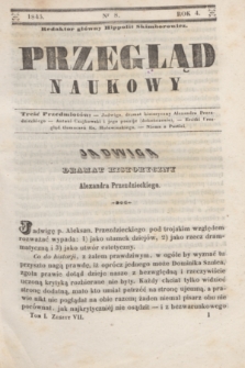 Przegląd Naukowy. R.4, nr 8 ([10 marca 1845])