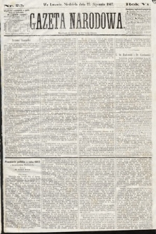 Gazeta Narodowa. 1867, nr 23