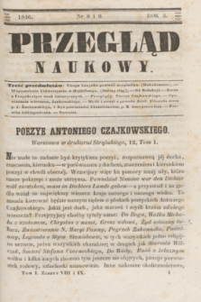 Przegląd Naukowy. R.5, nr 8/9 (1846)