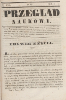Przegląd Naukowy. R.5, nr 11 ([10 kwietnia 1846])