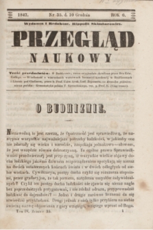 Przegląd Naukowy. R.6, nr 35 (10 grudnia 1847)