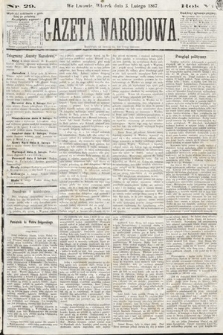 Gazeta Narodowa. 1867, nr 29