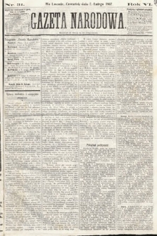 Gazeta Narodowa. 1867, nr 31