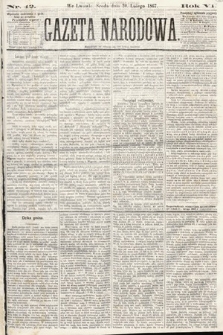 Gazeta Narodowa. 1867, nr 42