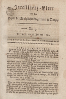 Intelligenz-Blatt für den Bezirk der Königlichen Regierung zu Danzig. 1822, No. 9 (30 Januar) + dod.