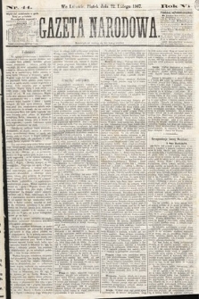 Gazeta Narodowa. 1867, nr 44