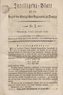 Intelligenz-Blatt für den Bezirk der Königlichen Regierung zu Danzig. 1824, No. 2 (7 Januar) + dod.