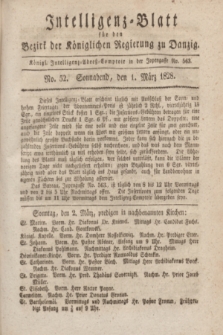 Intelligenz-Blatt für den Bezirk der Königlichen Regierung zu Danzig. 1828, No. 52 (1 März) + dod.