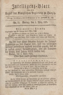 Intelligenz-Blatt für den Bezirk der Königlichen Regierung zu Danzig. 1828, No. 53 (3 März) + dod.