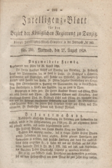 Intelligenz-Blatt für den Bezirk der Königlichen Regierung zu Danzig. 1828, No. 200 (27 August)